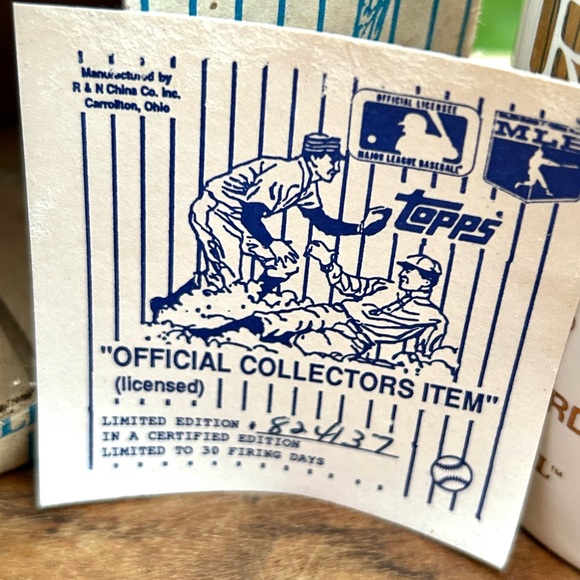 Topps Royals Bo Jackson Baseball Rookie Card Mug Numbered Limited Edition - Picture 8 of 13